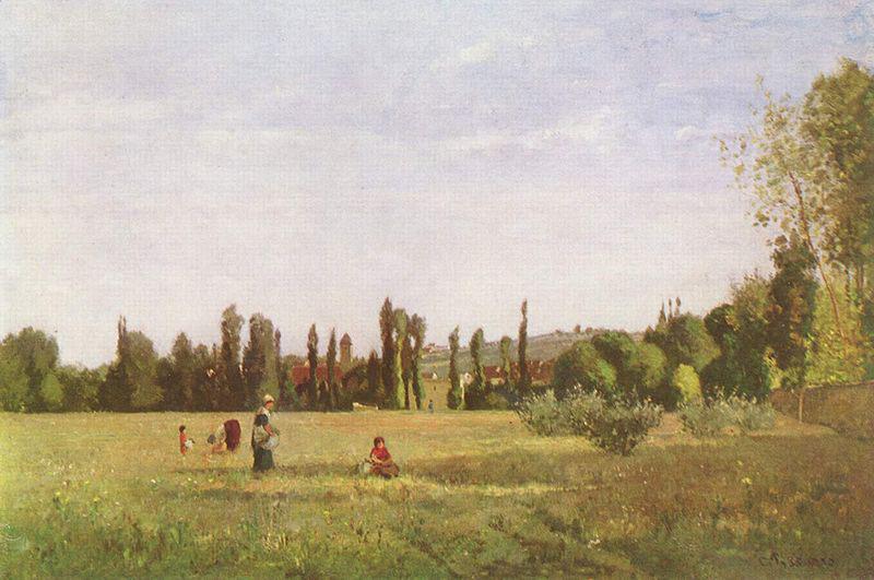 Camille Pissarro La Varenne-de-St.-Hilaire oil painting image
